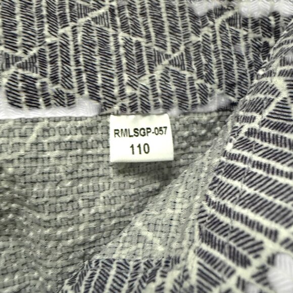 Renoma Paris Mens Geometric Pattern Button-Up Dress Shirt Long Sleeve Size 110 G - Picture 3 of 8